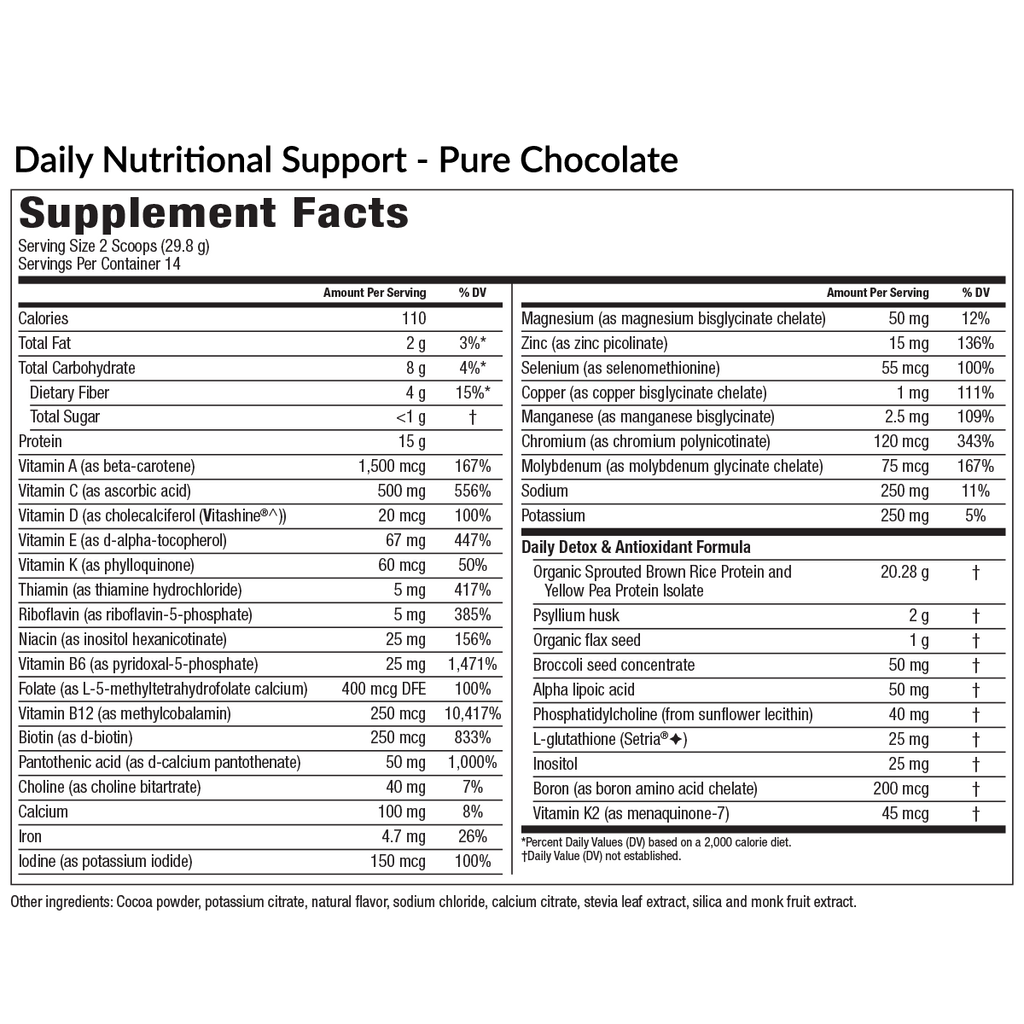 Daily Nutritional Support